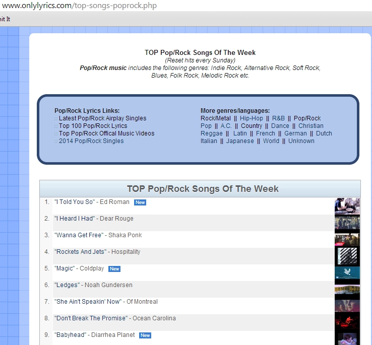 German Airplay Charts