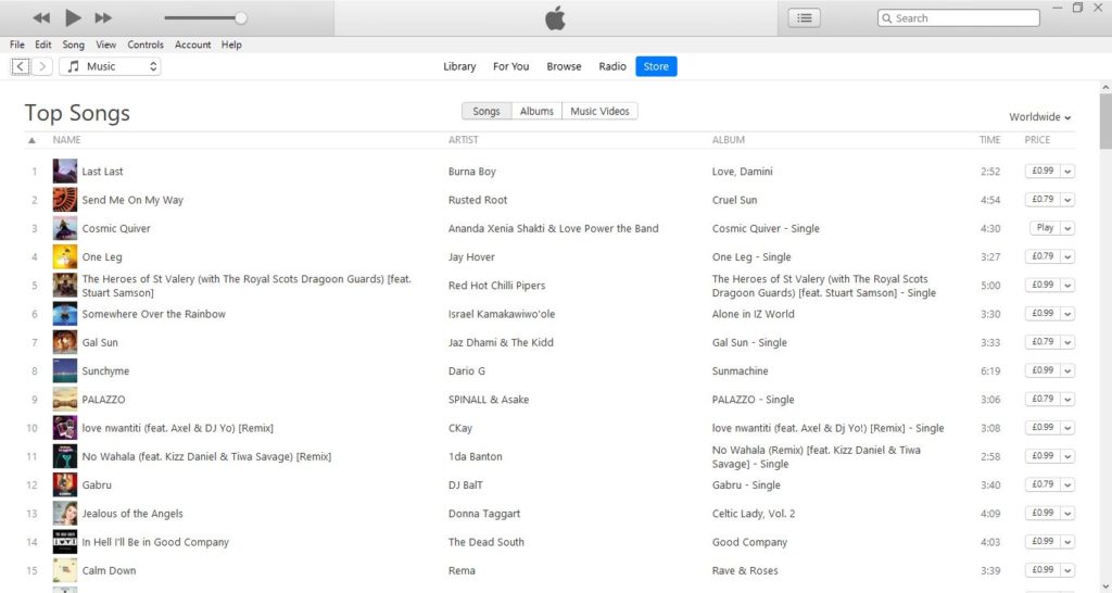 Ananda Xenia Shakti Hits UK iTunes Top 3!