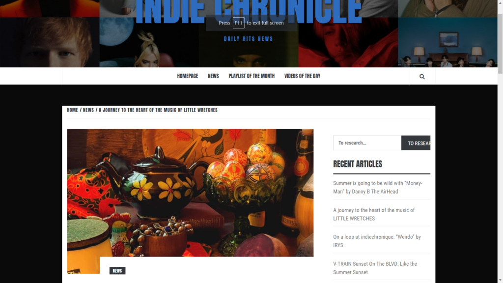 Indie Chronicle Mengulas “Red Bits & Horseradish” dari Little Wretches