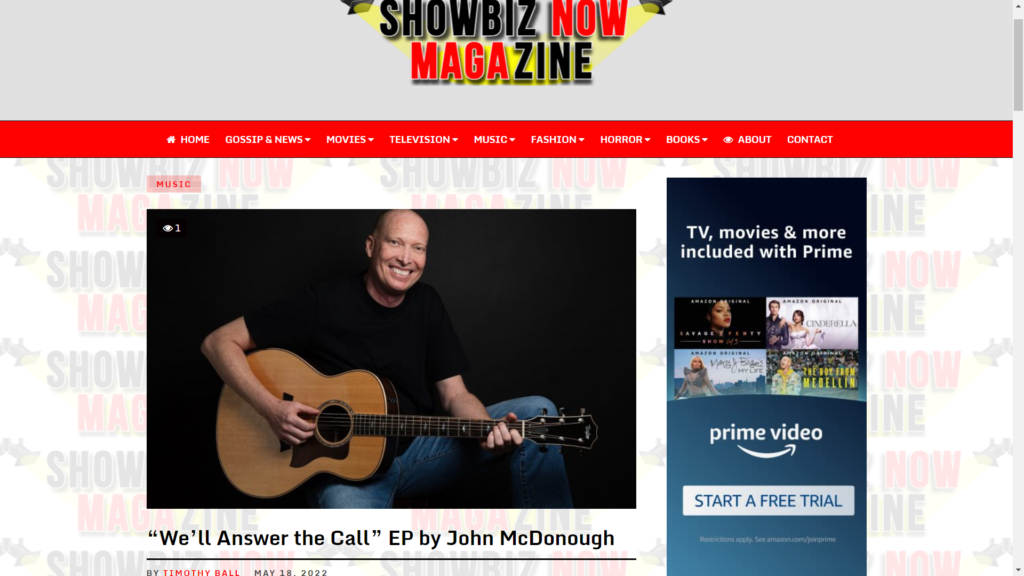Showbiz Now Mag Mengulas EP John McDonough “Kami Akan Menjawab Panggilan”