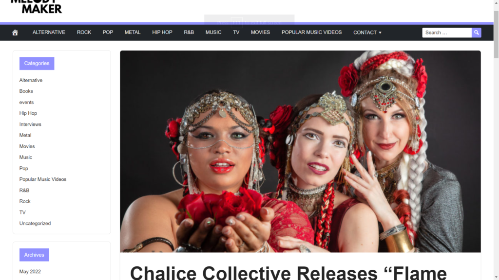 Melody Maker Ulasan Chalice Collective