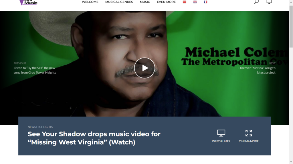 Ulasan InfoMusic Lihat “Missing West Virginia” milik Shadow Anda