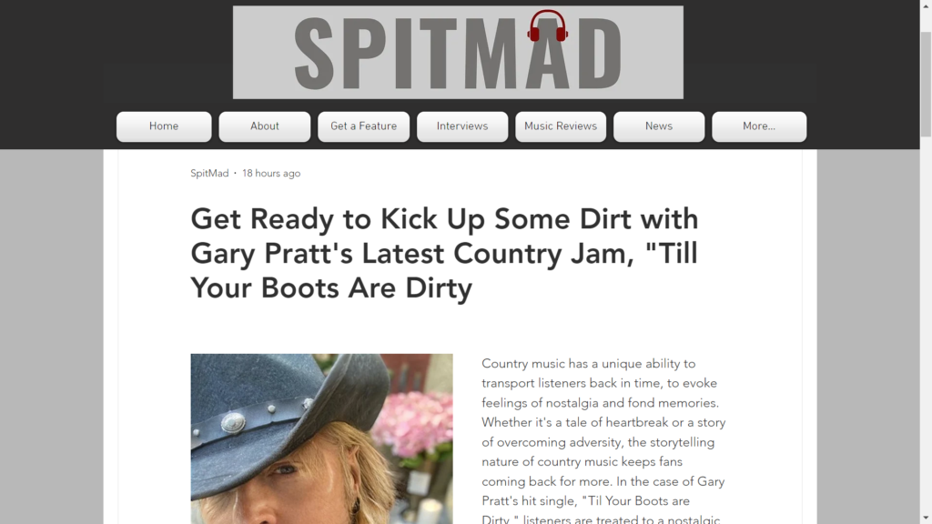 “Boots” karya Gary Pratt diulas oleh SpitMad