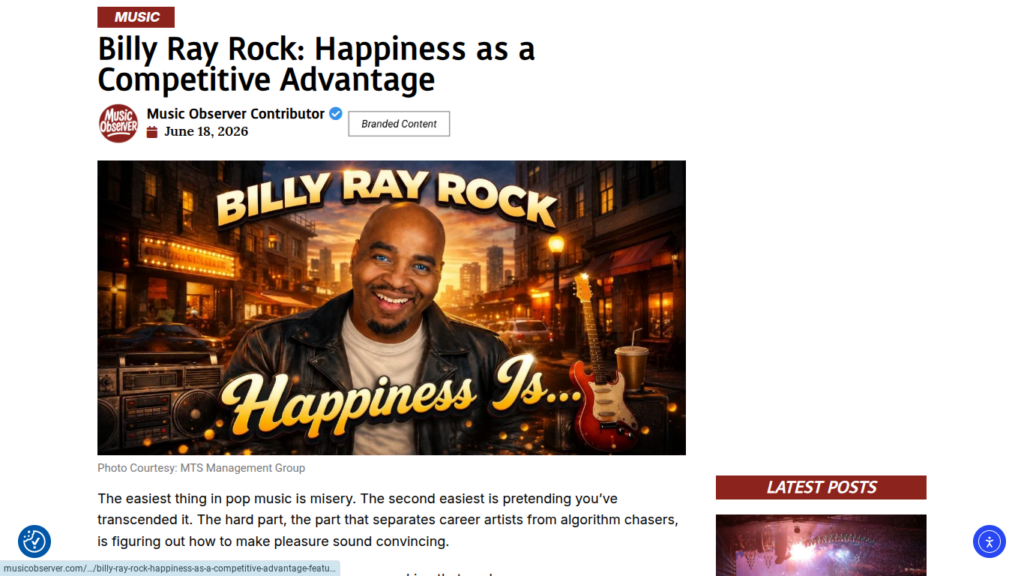 Billy Ray rock