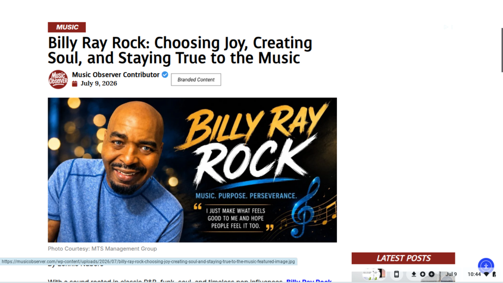Billy Ray rock