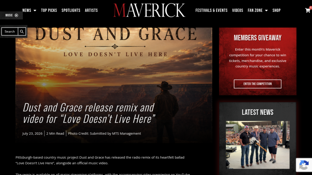 Dust and Grace