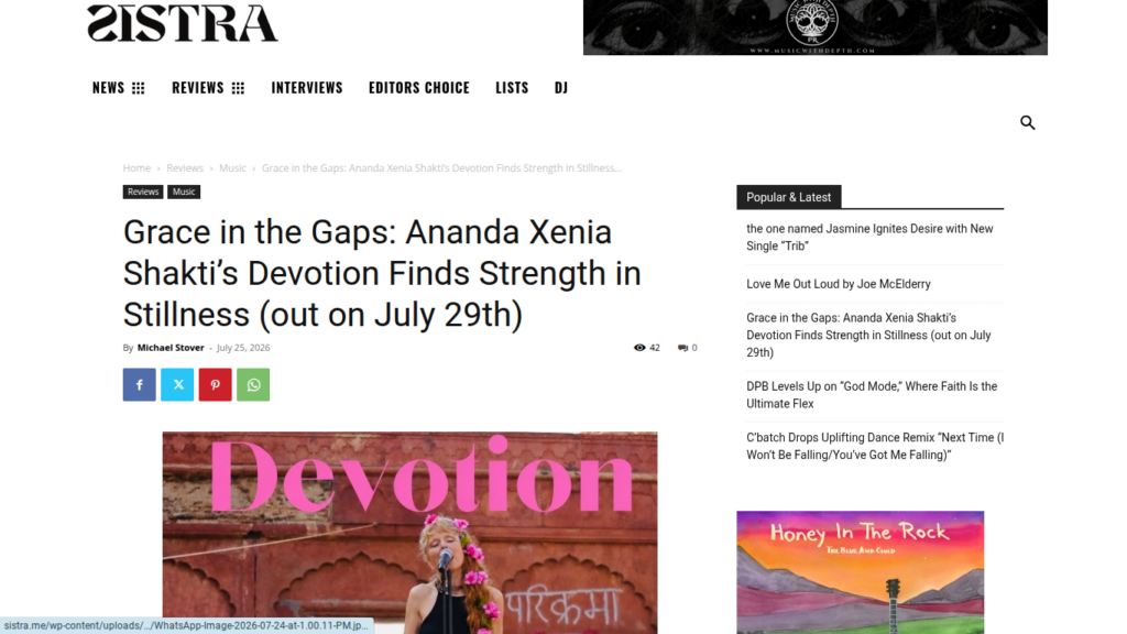 Ananda Xenia shakti