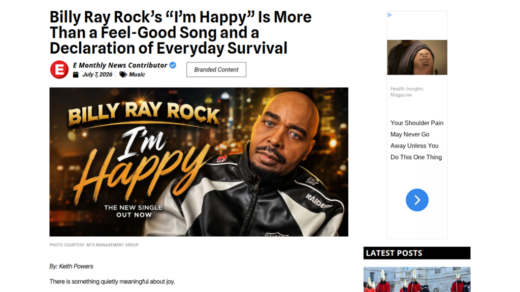 Billy Ray rock