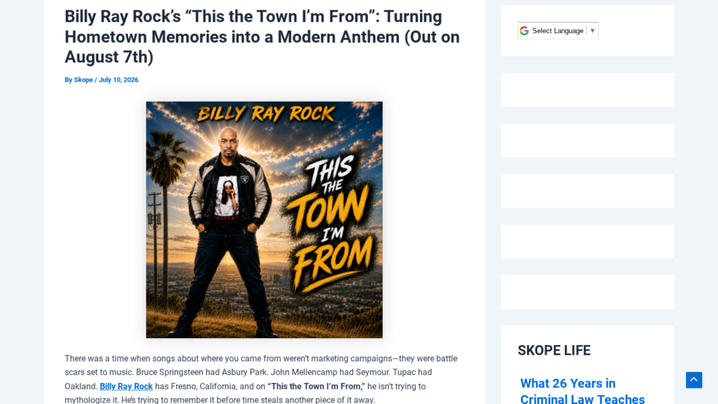 Billy Ray rock