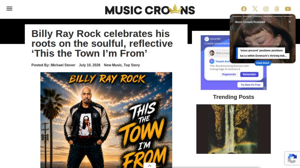 Billy Ray rock
