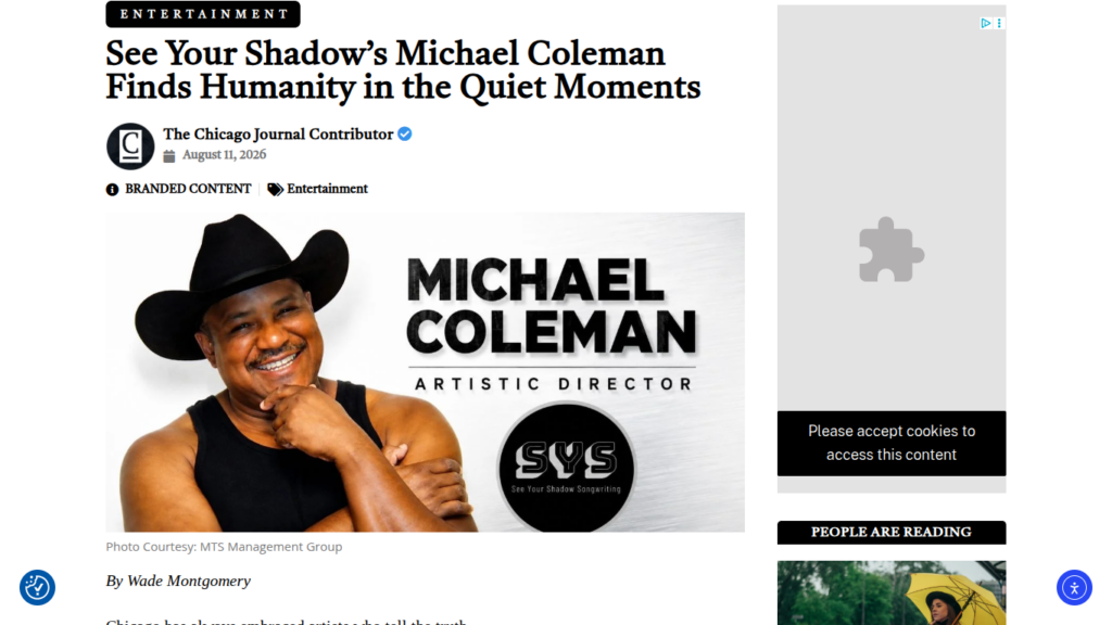 Michael Coleman See Your Shadow