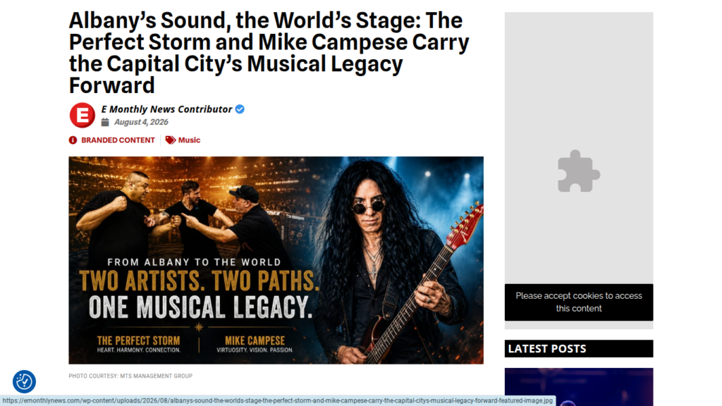 the perfect storm Mike campese