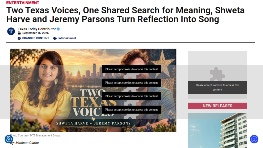 Shweta Harve Jeremy Parsons